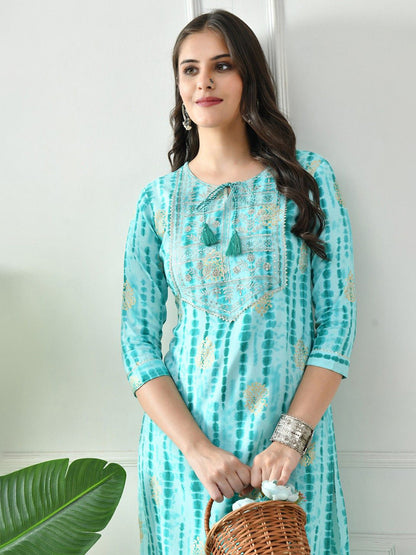 Women Ethnic Motifs Printed Daily Cotton A-Line Kurta