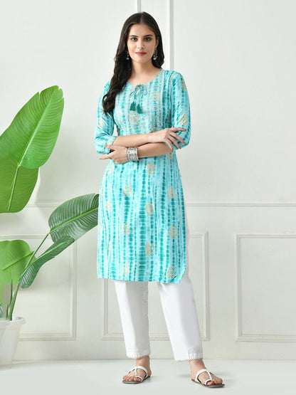 Women Ethnic Motifs Printed Daily Cotton A-Line Kurta