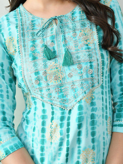 Women Ethnic Motifs Printed Daily Cotton A-Line Kurta