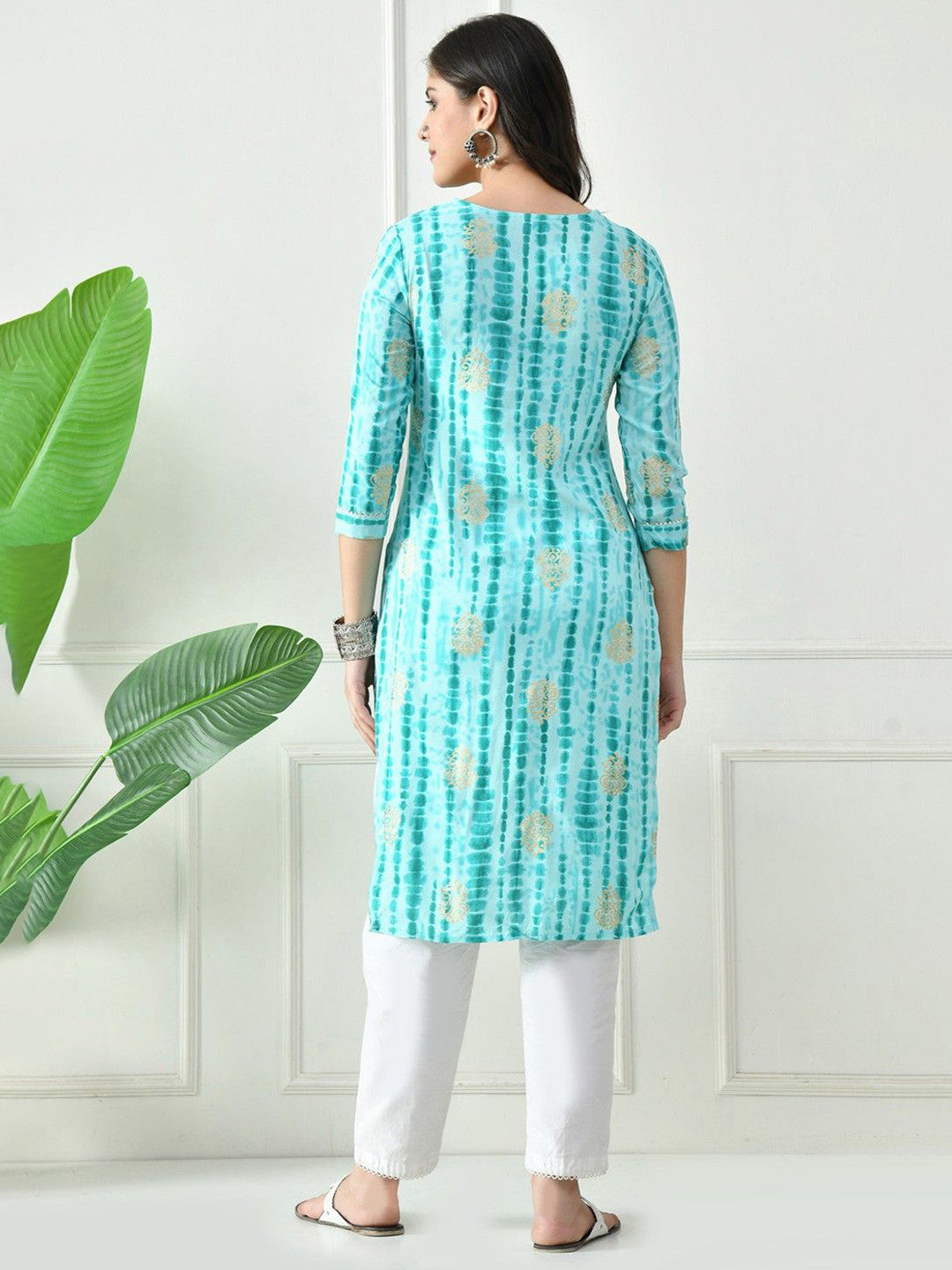 Women Ethnic Motifs Printed Daily Cotton A-Line Kurta