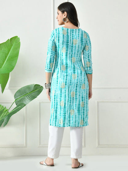 Women Ethnic Motifs Printed Daily Cotton A-Line Kurta